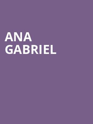 Ana Gabriel, Allstate Arena, Chicago