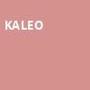 Kaleo, The Chicago Theatre, Chicago