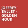 Joffrey Ballet Golden Hour, Civic Opera House, Chicago
