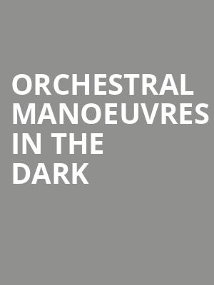 Orchestral Manoeuvres In The Dark, Riviera Theater, Chicago