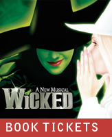 Buy tickets for wicked at Cadillac Palace Theater