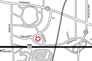 Sears Center Arena Map