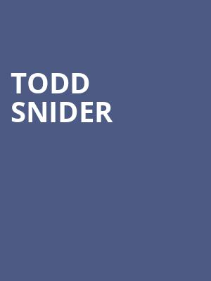 Todd Snider, Park West, Chicago