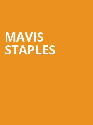 Mavis Staples, Symphony Center Orchestra Hall, Chicago
