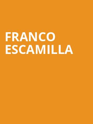 Franco Escamilla, Rosemont Theater, Chicago