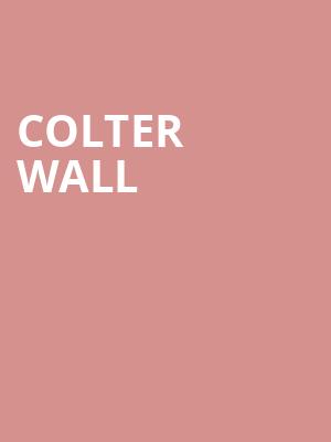 Colter Wall, The Salt Shed, Chicago