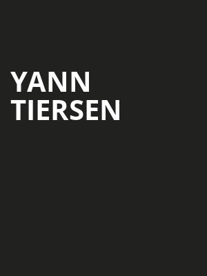Yann Tiersen, Metro Smart Bar, Chicago