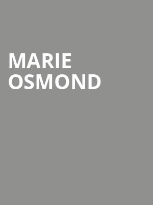 Marie Osmond, Genesee Theater, Chicago