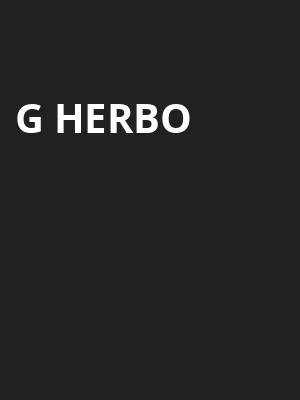 G Herbo Poster