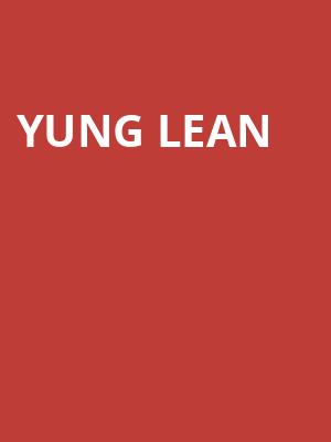 Yung Lean, Concord Music Hall, Chicago