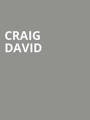 Craig David, The Chicago Theatre, Chicago