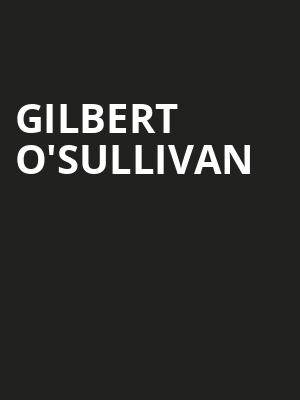Gilbert O'Sullivan Poster