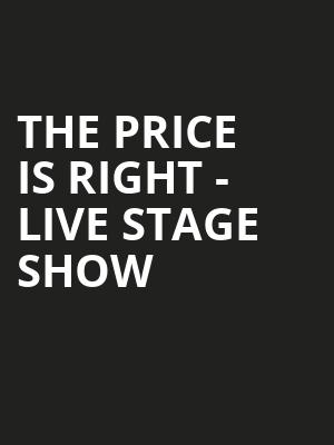 The Price Is Right Live Stage Show, The Chicago Theatre, Chicago