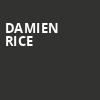 Damien Rice, Auditorium Theatre, Chicago
