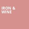 Iron Wine, The Salt Shed, Chicago