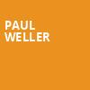 Paul Weller, Vic Theater, Chicago
