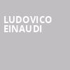 Ludovico Einaudi, Symphony Center Orchestra Hall, Chicago