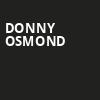 Donny Osmond, The Chicago Theatre, Chicago
