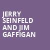 Jerry Seinfeld and Jim Gaffigan, United Center, Chicago