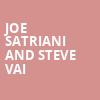 Joe Satriani and Steve Vai, The Chicago Theatre, Chicago
