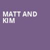 Matt and Kim, Metro Chicago, Chicago