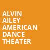 Alvin Ailey American Dance Theater, Auditorium Theatre, Chicago
