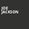 Joe Jackson, Cahn Auditorium, Chicago